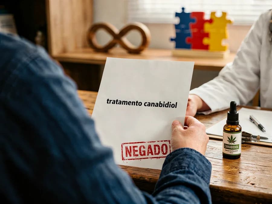 Quando o tratamento com canabidiol é negado